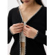 Crop V-neck Knit Cardigan