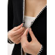 Crop V-neck Knit Cardigan