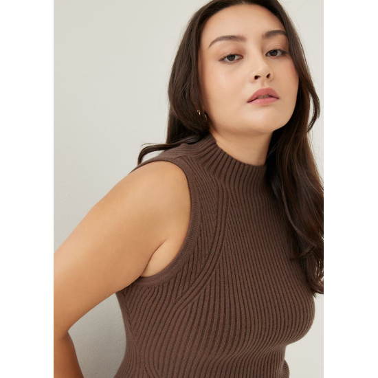 Katrin Turtleneck Midi Dress