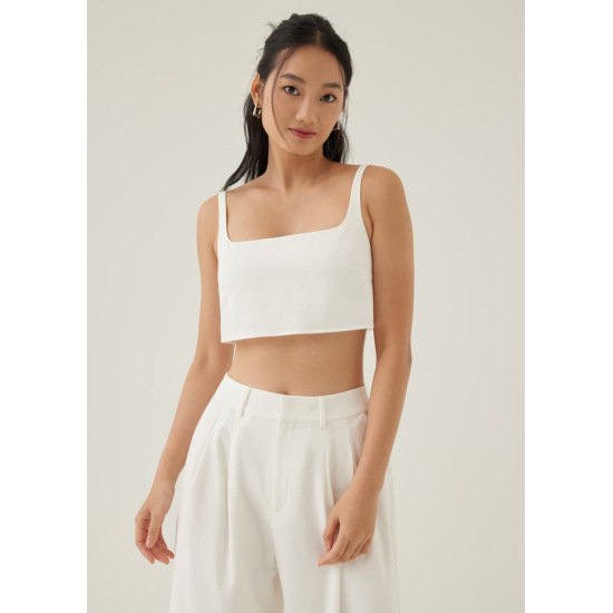 Veera Padded Cropped Tank Top