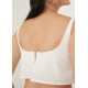 Veera Padded Cropped Tank Top