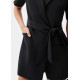 Tailored Belted A-line Romper