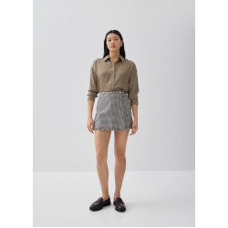 Cessna Houndstooth A-line Skort