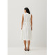 Graziela Collared Trapeze Midi Dress