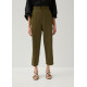 Zaldie Pleat Peg Leg Pants