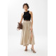 Rei Elastic Linen A-line Maxi Skirt