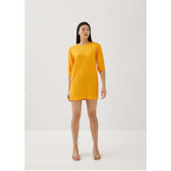 Anella Linen Shift Dress