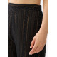 Elastic Lace Wide Leg Pants