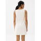 Linh Boat Neck A-line Mini Dress