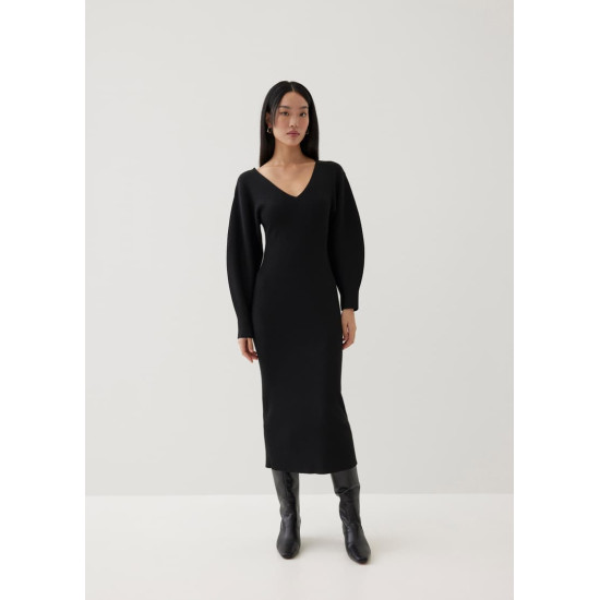 Veera Knit Column Midaxi Dress