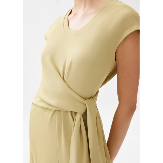 Knot Column Midi Dress