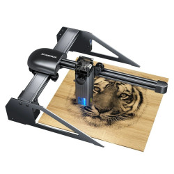  New ATOMSTACK P7 M40 Portable Laser Engraving Machine Cutter Wood Cutting Design Desktop DIY Laser Engraver New Eye Protection Design Upgrated Ultra-Fine Laser Focal Area