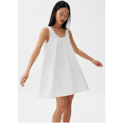 Linen Swing Mini Dress