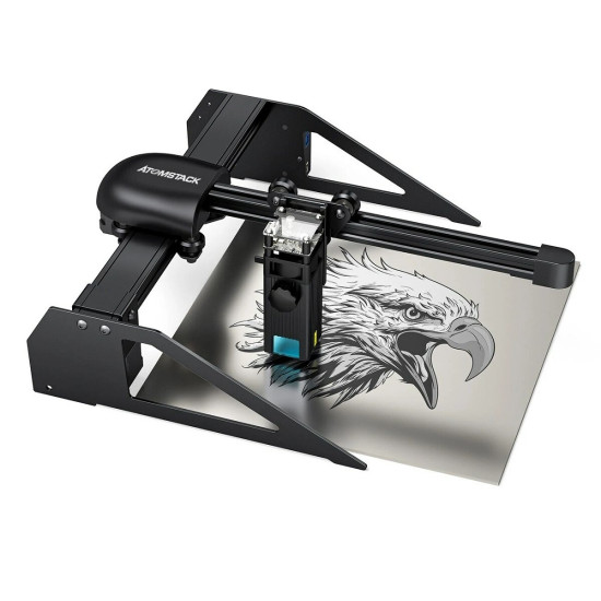  ATOMSTACK P7 M30 Portable Laser Engraving Machine Cutter Wood Cutting Single Arm Laser Engraver Eye Protection Metal Engraving