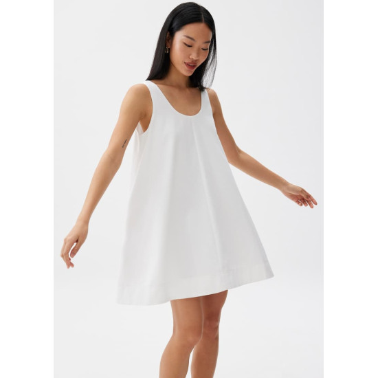 Linen Swing Mini Dress