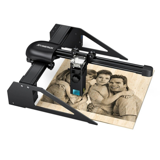  ATOMSTACK P7 M30 Portable Laser Engraving Machine Cutter Wood Cutting Single Arm Laser Engraver Eye Protection Metal Engraving