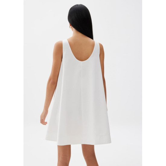 Linen Swing Mini Dress