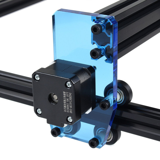 Fan’ensheng Laser Engraving Machine 400mm*380mm Engrave Area Frame Cutter Printer Engraver Metal Wood Stainless Steel Carving - 5.5W
