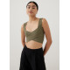 Ansley Knit Reversible Crop Top