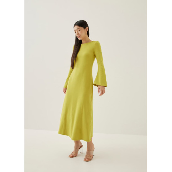 Aivee Jersey Column Midaxi Dress