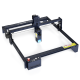  ATOMSTACK A5 M50 Laser Engraving Cutting Machine DIY Engraver Upgraded Lens Compression Spot Metal Engraving 100W CO₂ Laser Engraving Machine Effect