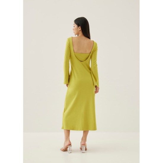 Aivee Jersey Column Midaxi Dress