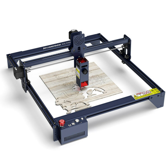  ATOMSTACK A5 M50 Laser Engraving Cutting Machine DIY Engraver Upgraded Lens Compression Spot Metal Engraving 100W CO₂ Laser Engraving Machine Effect
