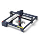  ATOMSTACK A5 M50 APP Control Dual-Laser Laser Engraving Cutting Machine Laser Engraver Cutter 5.5W Output Power Fixed-Focus 304 Mirror Stainless Steel Engraving DIY Laser Marking for Metal Wood Leather Vinyl