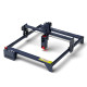  ATOMSTACK A5 M50 APP Control Dual-Laser Laser Engraving Cutting Machine Laser Engraver Cutter 5.5W Output Power Fixed-Focus 304 Mirror Stainless Steel Engraving DIY Laser Marking for Metal Wood Leather Vinyl