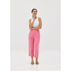 Avanni Linen Straight Leg Pants