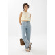 Liana Linen Crop Shell Top