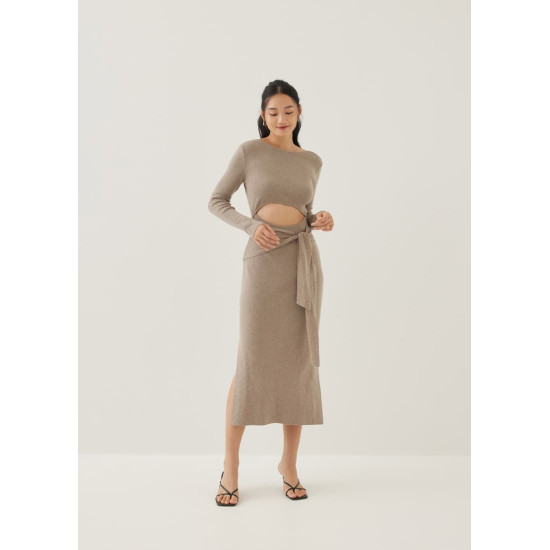 Issie Knit Column Midi Dress