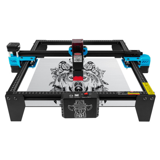  TWOTREES 10W TTS-10 Laser Engraver Upgraded Totem S Engraving Machine 300x300mm Engraving Area 10W Laser Module APP Connection Remote Control
