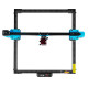  TWOTREES 10W TTS-10 Laser Engraver Upgraded Totem S Engraving Machine 300x300mm Engraving Area 10W Laser Module APP Connection Remote Control