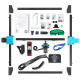  TWOTREES 10W TTS-10 Laser Engraver Upgraded Totem S Engraving Machine 300x300mm Engraving Area 10W Laser Module APP Connection Remote Control