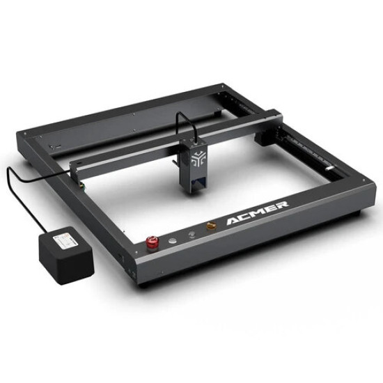  ACMER P2 10W Laser Engraver DIY Engraving Machine Fixed Focus Engraving at 30000mm/min Ultra-silent Auto Air Assist