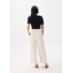 High Waist Cropped Wide Leg Culottes