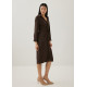 Correa Relaxed Front Twist Shirt Dress