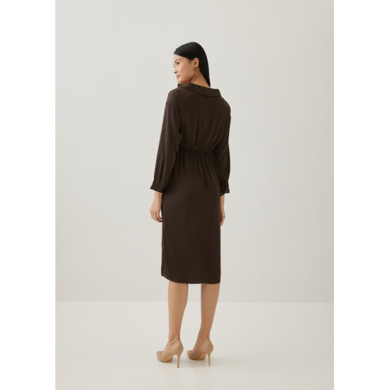 Correa Relaxed Front Twist Shirt Dress