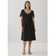 Gwen Padded Broderie Sleeve Dress