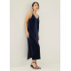 Zaley Velvet Slip Midaxi Dress