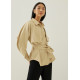 Finley Rayon Trench Shirt