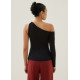 Isbel Asymmetric Jersey Top