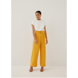 Leilani Belted Straight Leg Pants