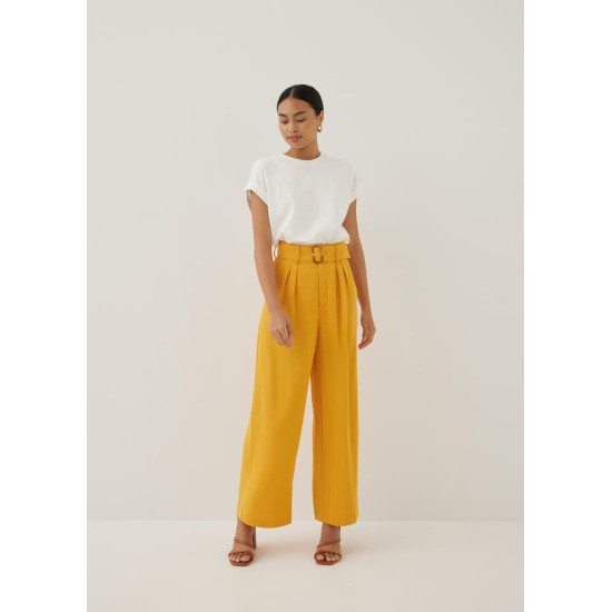 Leilani Belted Straight Leg Pants