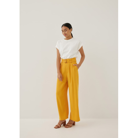 Leilani Belted Straight Leg Pants