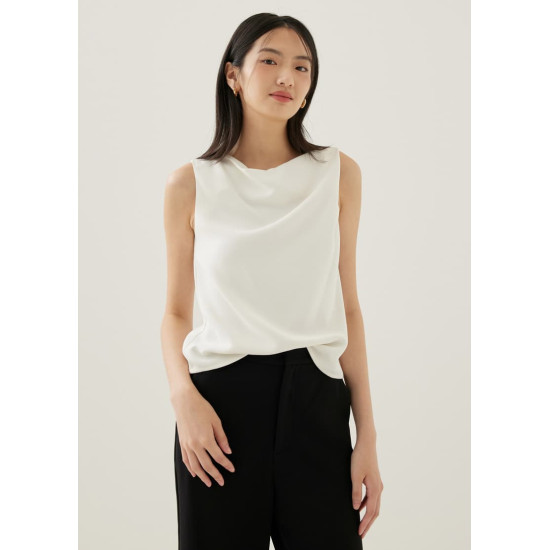 Lindea Drape Shell Top