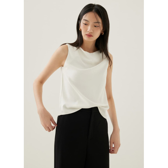 Lindea Drape Shell Top