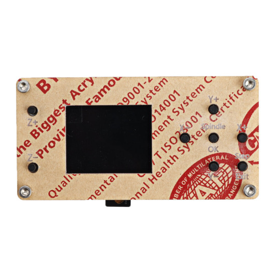 Fan’ensheng Upgraded 3 Axis GRBL USB Driver Offline Controller Control Module LCD Screen SD Card for CNC 1610 2418 3018 Wood Router Laser Engraving Machine