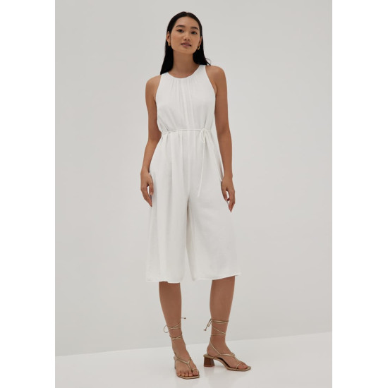 Veda Textured Relaxed Jumpsuit